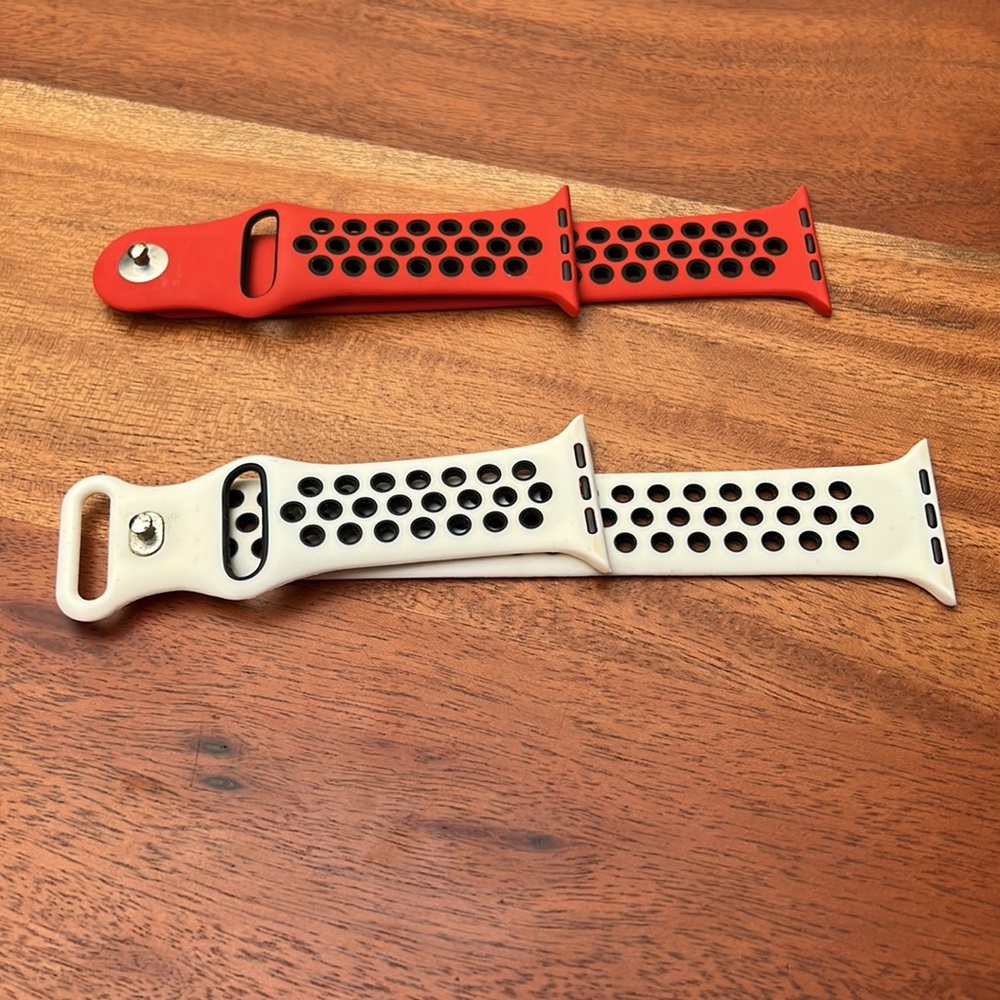 BOGO - Apple 🍎 Watch Compatible - 4 Watchbands - Soft Silicone - Picture 2 of 3